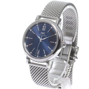 IWC SCHAFFHAUSEN Portofino Automatic 34 IW357404 12P diamond Boy's Watch_832069
